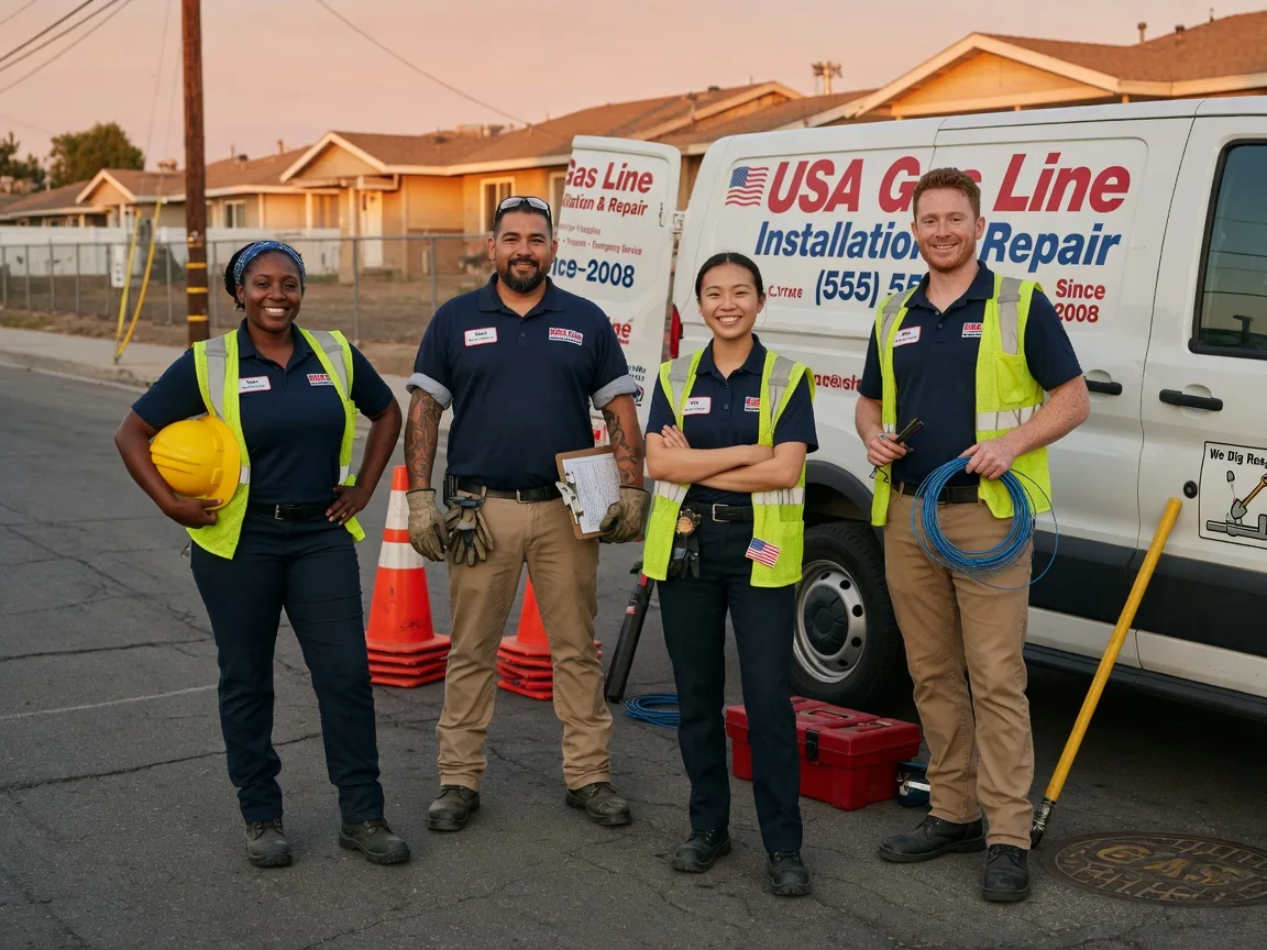 Gas Line Installation company in Cameron, WI